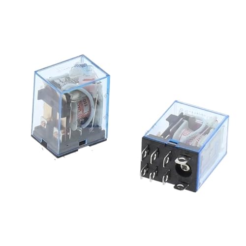 Relé electromagnético LY2NJ de 8 pines y bobina DC 36V para circuitos eléctricos bipolares