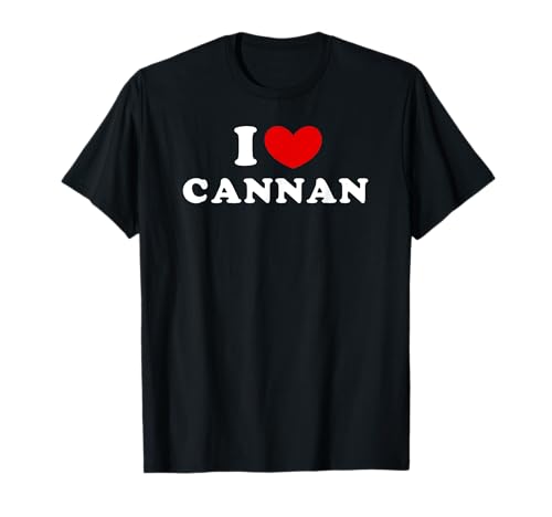 Photo de I Love Cannan, J'Aime Cannan T-Shirt