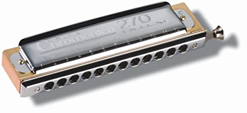 Hohner Harmonica, Silver (7540C)
