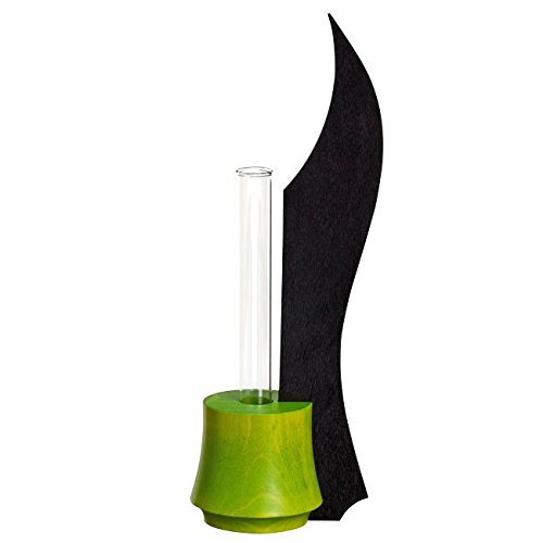 Vase à tableau anthracite d'exception issu des Montagnes en Bois de minerai