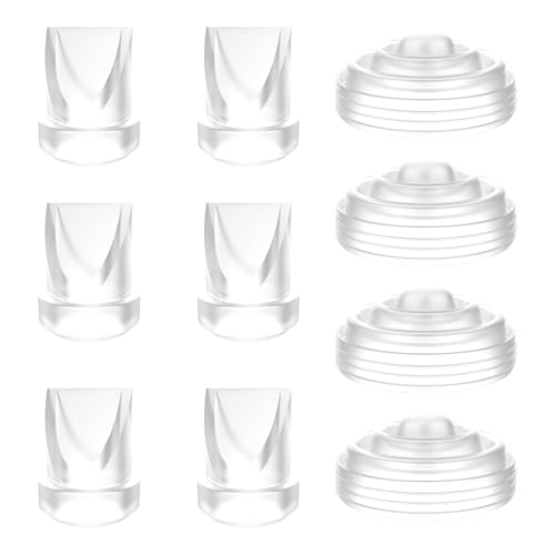 Piezas de extractor de leche,Accesorios de lactancia - Chupete de repuesto portátil para mamá lactancia materna viaje casa lugar de trabajo movimiento