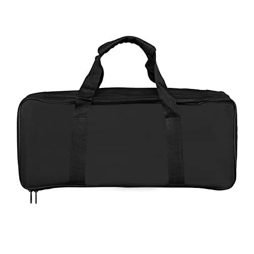 Kcelarec 61 Key Folding Piano Keyboard, Semi Weighted Keys Portable Electronic Piano,Sheet Music Stand, Bag & Piano App- Portable For Beginners #TOP7