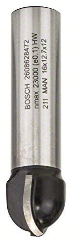 Fresa Meia Cana 16X12.7Xh12, Bosch 2608628472-000, Cinza