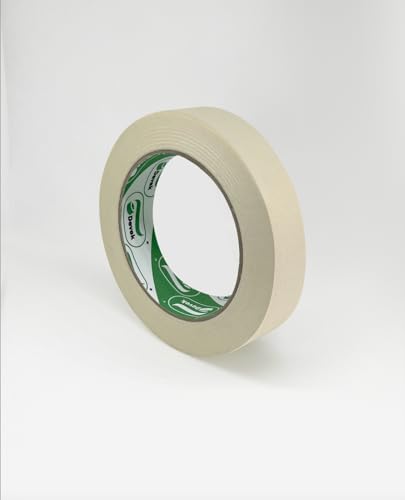 Image of DEVEK Masking Tape for Painting, Crafting and DIY, 0.7 in x 55 yds, One Roll, Clean Removal, No Residue