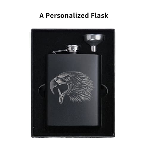 Hip Flask With Funnel 8 Oz, Stainless Steel Flasks For Liquor For Men Women For Gift, Drinking Flasks For Camping #TOP5