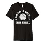 Barnwell County Baseball Distressed Retro Classic Premium T-Shirt