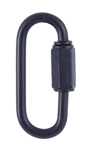Image of B&P Lamp Satin Black Finish Chain Connecting Link