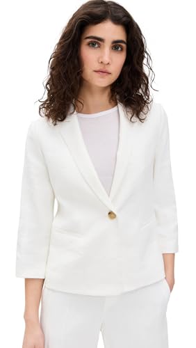 Vince Women's Linen Shrunken Blazer
