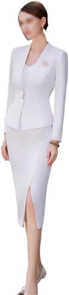 Retro Suit Workplace Women's Professional Two-Piece Work Clothes