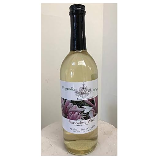 Magnolia White Non-Alcoholic Muscadine Wine