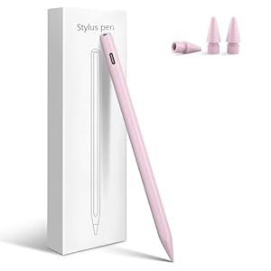 Lápiz óptico para iPad 2025-2018 con carga rápida de 13 minutos, lápiz de rechazo de palma sensible a la inclinación para iPad 11th A16, 10th/9th/8th/7th/6th, Air 11/13 M2/M3, Pro 11/13 M4,