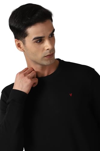 Image of Van Heusen Men Round Neck Cotton Sweatshirt