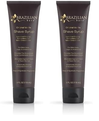 Brazilian Bare Shave Syrup, 4 Fluid Ounce (Pack of 2)