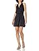 Produktbild Ramy Brook Women's Shellie Sleeveless Satin Mini Dress, Black, Double Zero