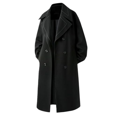 Abrigo de manga corta para hombre con cuello ancho chaqueta ligera