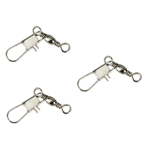 Émerillon baril de pêche connecteur peches appâts pivot à roulement