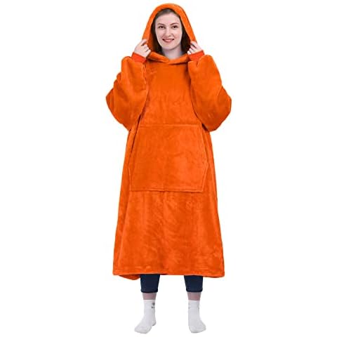 Kpblis Übergroße Hoodie Decke für Damen und Herren Cover