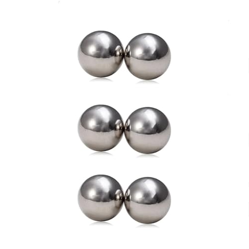 BEeby Orbes magnéticos Nïpplē Clāmp cuentas accesorios, plata magnética no perforación piercing pezón, sorpresa especial de vacaciones(6 Piezas)