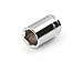 TEKTON 14107 1/4-Inch Drive by 7/16-Inch Shallow Socket, Cr-V, 6-Point