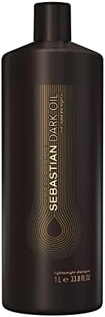 Sebastian Professional Dark Oil Lightweight Shampoo | Smoothen & Nourish | Add Natural Body | For All Hair Types