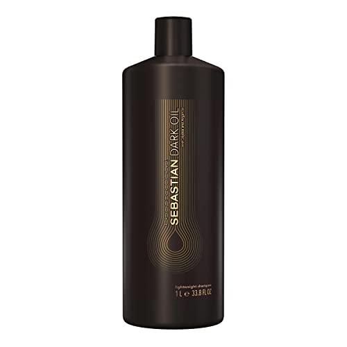 Sebastian Professional Dark Oil Lightweight Shampoo | Smoothen & Nourish | Add Natural Body | For All Hair Types