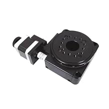 Electric Rotating Machine Optical Rotating Platform Motorized Rotation Stage 100MM Bearing Scale PX110-100Ratio 180 of 1