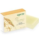AGARTA NATURAL HANDMADE RICE SOAP 100% VEGAN 100% NATURAL DEEP CLEANSER ORGANIC BEAUTY SOAP BAR 5...