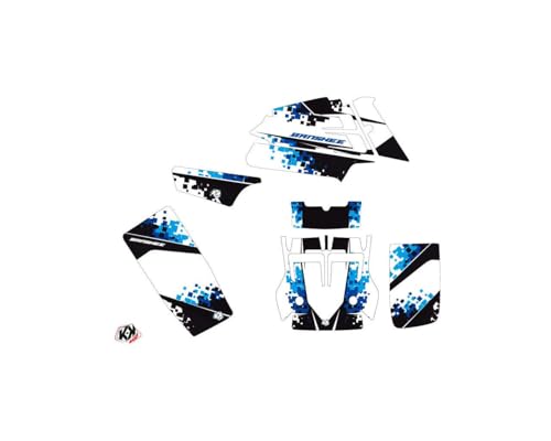 Kit Déco Quad Yamaha Banshee Bleu : rénovez vos plastiques usés facilement - 2