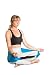 Padma Seat - Best Yoga Seat Strap, Meditation Seat Stool Cushion Belt, Support for Effortless Sitting & Meditation in the Lotus Asana position (Turquoise, Large)