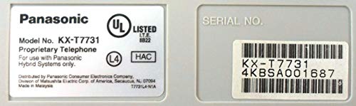 Teléfono Panasonic KX-T7731 Blanco miniatura 3