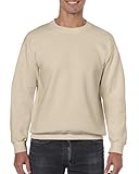 pullover beige  Gildan Heavy Blend Erwachsenen Crewneck Sweatshirt 18000 M, Sand