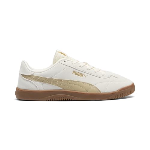 PUMA Women's Club 5v5 Sneaker, Frosted Ivory-Toasted Almond Gold, 7