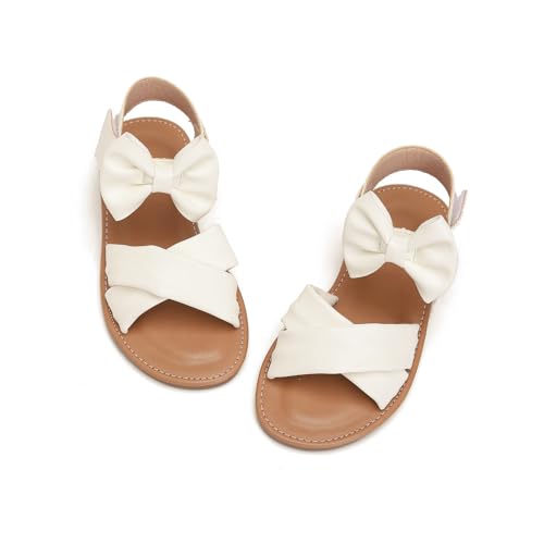 Image of Toddler Girls Sandals Summer Flats Dress Shoes for Baby Little Kids Girl