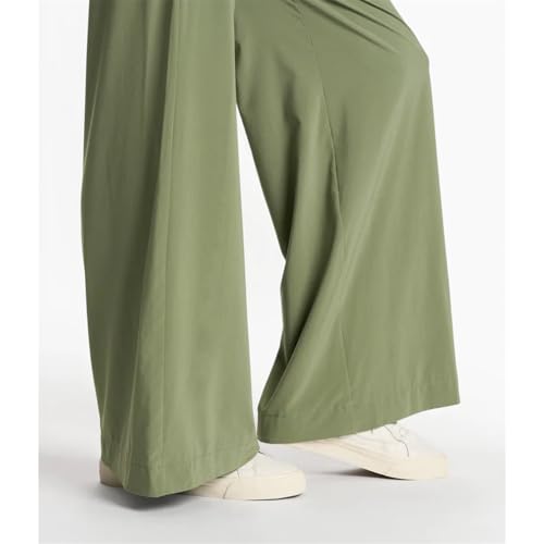 Womens Wide Leg Pants Summer Flowy Palazzo Casual High Waist Elastic Pants Beach Vacation Trousers with Pockets4