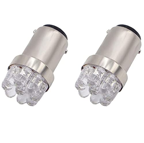 Shangyuan Led 90 Bulb for Boat Navigation Lights, 1004 Led Bulb for Boat Anchor Light Stern Light, BA15D Led Bulb for Boat Lights Bow and Stern, Marine Led Bulb for Perko Light DC12V 2PCS