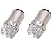 Shangyuan 90 1004 BA15D Miniature Marine LED Bulb Boat Bow Light Navigation Light Stern Light Port Light Starboard Light Pole Light Anchor Light Running Transom Mount Lights White DC12V(Pack of 2)