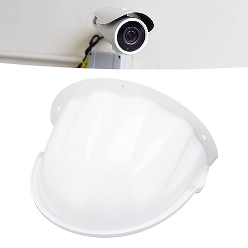 Universal Security Camera Rain Cover Protector Sun Rain Shade for Outdoor Camera (White)