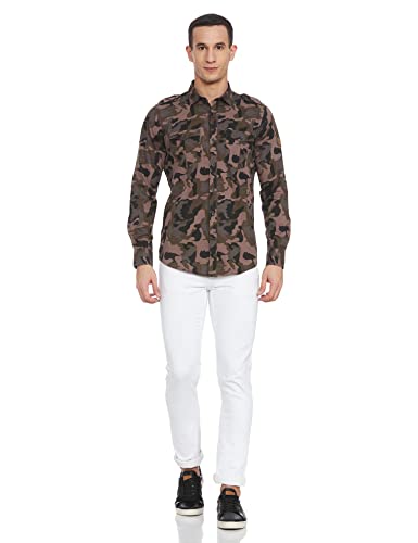 Image of Monte Carlo Men's Solid Regular Fit Shirt