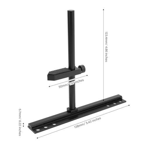 Soporte para GPU de aleación de aluminio negro miniatura 5
