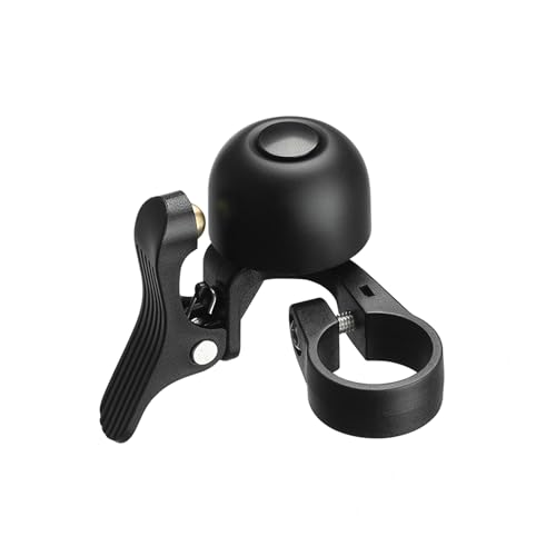 Bike Bell for Polygon Siskiu D7, Copper Alloy, Loud Clear Ring, Dual-Side Mount for 22.2 mm Bike Handlebars, Compact Stylish Design,B Right