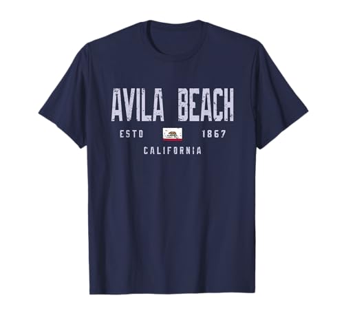 Avila Beach California Field/Avila Beach CA Camiseta