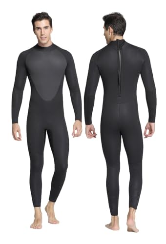 ZUGLQYSX 5MM Neoprenanzug Herren Tauchanzug Langarm