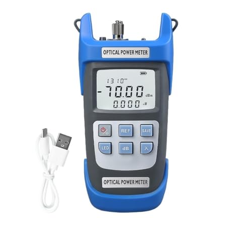 Medidor de potencia óptica A-C710A para redes FTTH con conector FC-LC