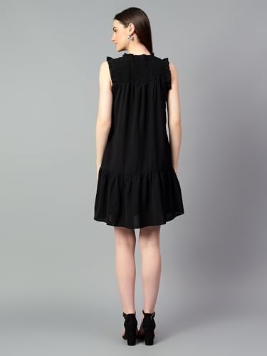 Image of KOTTY Women's Dashing Designs Charmed Whisper Black Dress