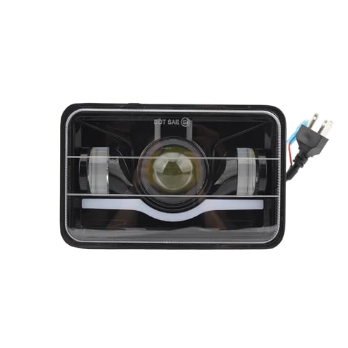 Phare LED pour moto Suzuki DRZ400 projecteur rectangulaire 4x6 compatible DR650S et DR200S