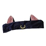 GANAZONO Diadema para Lavar Cara con Orejas de Gato Suave y Absorbente Banda Elástica para Spa Diseño Adorable para el Cabello Recogido y Cómodo