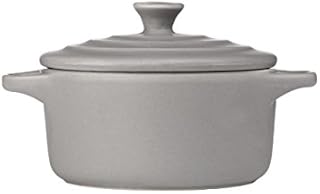 Premier Housewares Oven Love Mini Casserole Dish, Grey, 0.23 Litre