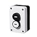 1PCS Arrow Sign indicates Start-Stop self-instantaneous Waterproof Button Box Switch Emergency Stop Industrial Handheld Control Box (Color : 3P)