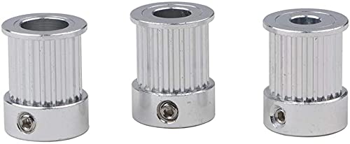 Roue synchrone en Aluminium Poulie Large de 10 mm Courroie de Distribution 20T Accessoires de poulie 20T pour imprimantes 3D, 2GT-20T-5BUtile