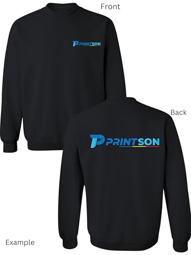 Custom Sweatshirt for Women & Men | Personalized Gift for Boyfriend, Girlfriend | Front & Back Printed Sweater2